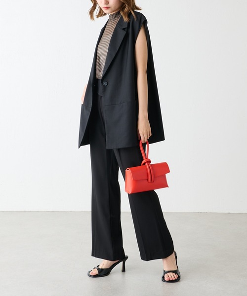 Lui's（ルイス）の「ワンハンドルハンドバッグ（ハンドバッグ・レディース・ブラック/ホワイト/ミント/ブルー/レッド・FREE）」の15枚目の写真