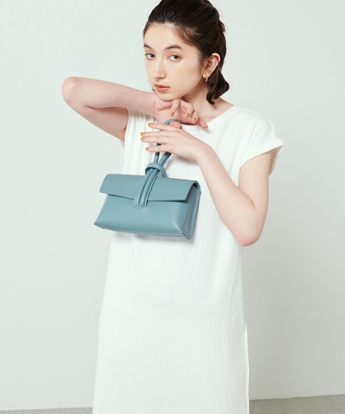 Lui's（ルイス）の「ワンハンドルハンドバッグ（ハンドバッグ・レディース・ブラック/ホワイト/ミント/ブルー/レッド・FREE）」の21枚目の写真