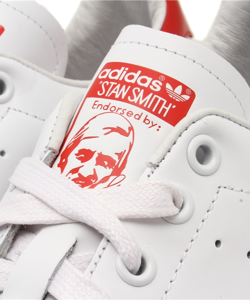 adidas(アディダス)の「ユニセックス アディダス スタンスミス グリーン レッド adidas STAN SMITH B24364 B25363(スニーカー・メンズ・レッド/グリーン・28.5cm/27.5cm/23cm/28cm/24cm/26.5cm/26cm/23.5cm/29cm/24.5cm/27cm)」の9枚目の写真