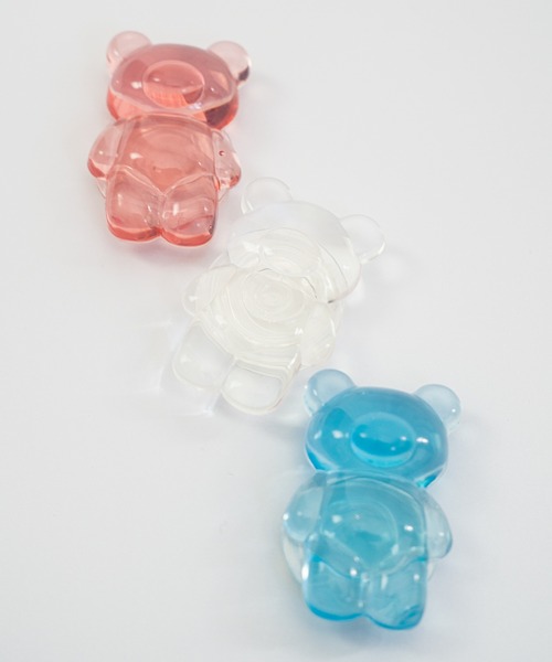 Loco Ocean（ロコオーシャン）の「クリアくまデザイン スマホグリップ / グリップトック（スマホケース/カバー・レディース・ピンク/ブルー/クリア/A/B/C・ONE SIZE）」の17枚目の写真