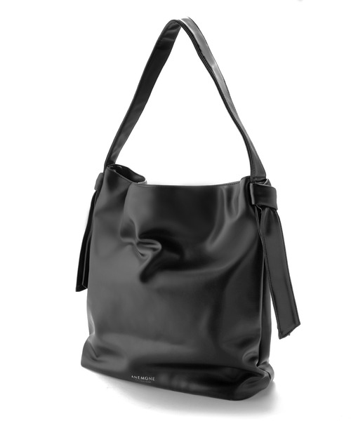 あねもね セール】レザー調ノットワンハンドルトートバッグ（トートバッグ