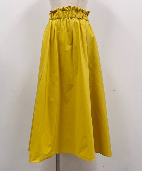 PICCIN（ピッチン）の「ウエストフリルフレアギャザースカート（スカート・レディース・ブラック/イエロー/ローズ・M）」の17枚目の写真