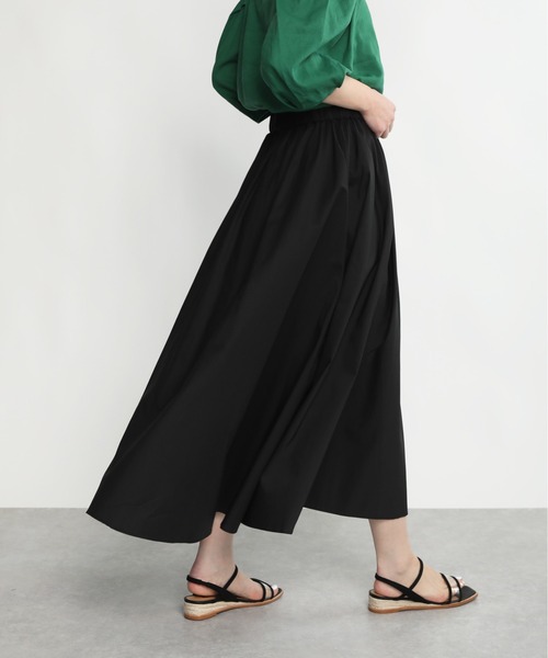 PICCIN（ピッチン）の「ウエストフリルフレアギャザースカート（スカート・レディース・ブラック/イエロー/ローズ・M）」の9枚目の写真