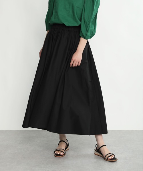 PICCIN（ピッチン）の「ウエストフリルフレアギャザースカート（スカート・レディース・ブラック/イエロー/ローズ・M）」の6枚目の写真