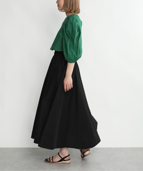 PICCIN（ピッチン）の「ウエストフリルフレアギャザースカート（スカート・レディース・ブラック/イエロー/ローズ・M）」の11枚目の写真