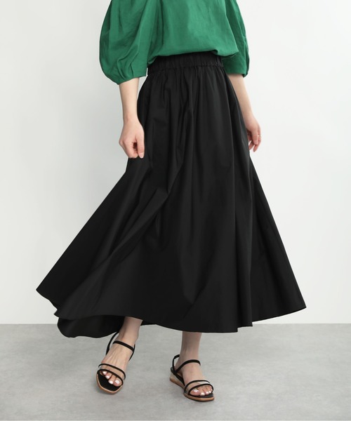 PICCIN（ピッチン）の「ウエストフリルフレアギャザースカート（スカート・レディース・ブラック/イエロー/ローズ・M）」の8枚目の写真