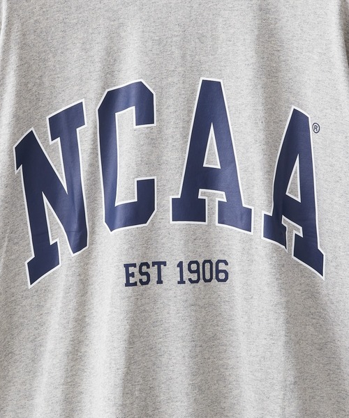 CIAOPANIC TYPY（チャオパニックティピー）の「【NCAA】ビッグロゴTEE（Tシャツ/カットソー・メンズ・ホワイト/グレー/ブルー・MEDIUM/LARGE）」の21枚目の写真