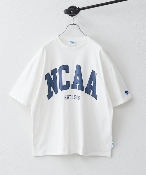 CIAOPANIC TYPY（チャオパニックティピー）の「【NCAA】ビッグロゴTEE（Tシャツ/カットソー・メンズ・ホワイト/グレー/ブルー・MEDIUM/LARGE）」の18枚目の写真