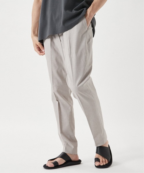 EDIFICE（エディフィス）の「C/F シャークスキン テーパード パンツ（その他パンツ・メンズ・ネイビー/ブラウン/カーキ/ベージュ系その他・SMALL/MEDIUM/LARGE/X-LARGE）」の3枚目の写真