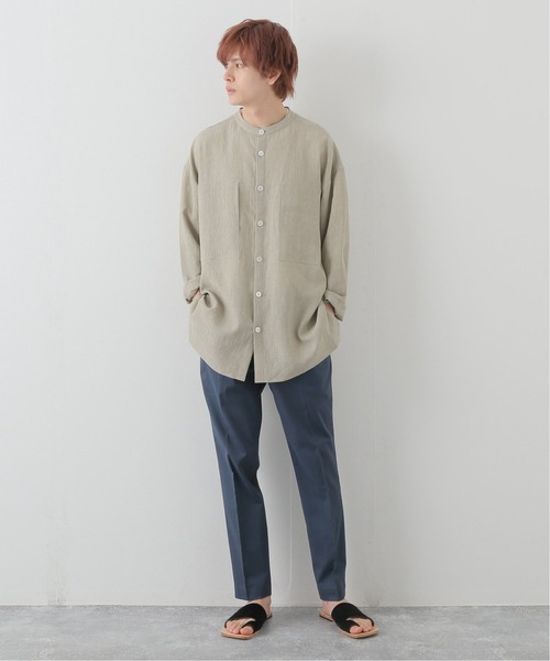 EDIFICE（エディフィス）の「C/F シャークスキン テーパード パンツ（その他パンツ・メンズ・ネイビー/ブラウン/カーキ/ベージュ系その他・SMALL/MEDIUM/LARGE/X-LARGE）」の19枚目の写真