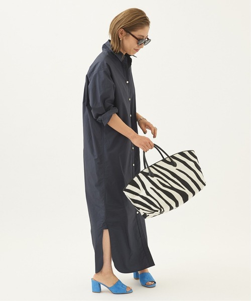 plage(プラージュ)の「minimal シャツドレス(ドレス・レディース・ホワイト/ネイビー・38/36)」の17枚目の写真