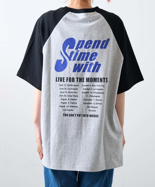 WEGO（ウィゴー）の「WEGO/ヴィンテージラグランBIGT（Tシャツ/カットソー・レディース・ブラック系その他/ブラック・MEDIUM/SMALL）」の20枚目の写真