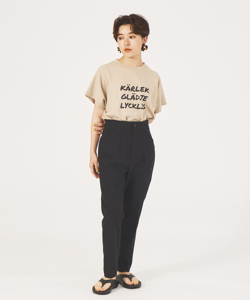 qualite（カリテ）の「【MARGAUX】別注KARLE Tシャツ（Tシャツ/カットソー・レディース・ホワイト/ベージュ・フリー）」の5枚目の写真