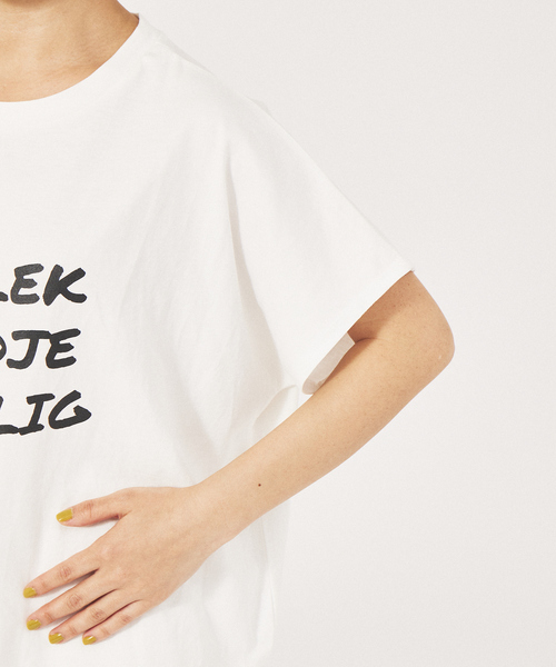 qualite（カリテ）の「【MARGAUX】別注KARLE Tシャツ（Tシャツ/カットソー・レディース・ホワイト/ベージュ・フリー）」の10枚目の写真