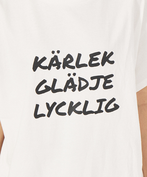 qualite（カリテ）の「【MARGAUX】別注KARLE Tシャツ（Tシャツ/カットソー・レディース・ホワイト/ベージュ・フリー）」の11枚目の写真