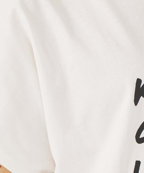 qualite（カリテ）の「【MARGAUX】別注KARLE Tシャツ（Tシャツ/カットソー・レディース・ホワイト/ベージュ・フリー）」の13枚目の写真