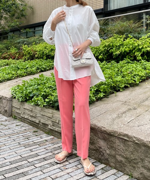 DouDou（ドゥドゥ）の「【新色追加】NEWセンプレソフトテーパードパンツ（その他パンツ・レディース・ピンク/グリーン/ブラック/パープル・36/38）」の8枚目の写真