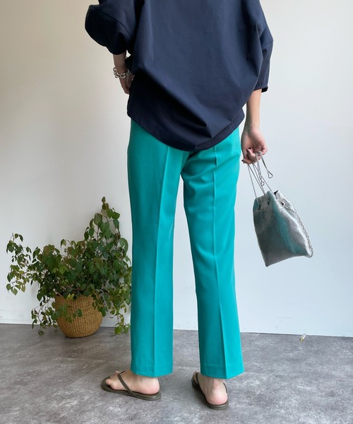 DouDou（ドゥドゥ）の「【新色追加】NEWセンプレソフトテーパードパンツ（その他パンツ・レディース・ピンク/グリーン/ブラック/パープル・36/38）」の22枚目の写真