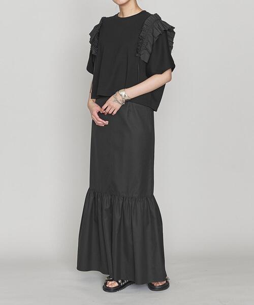 ASTRAET CO フライス フリルTシャツ ASTRAET（アストラット）の「＜ASTRAET＞CO フライス フリルTシャツ②