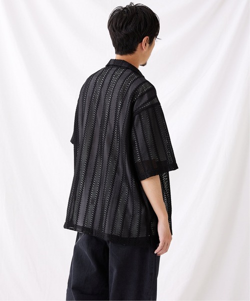 JOURNAL STANDARD（ジャーナルスタンダード）の「バルファレース オープンシャツ（シャツ/ブラウス・メンズ・ブラック/グレー/ブラウン/グリーン/ネイビー/ラスタ/イエロー/レッド・SMALL/MEDIUM/LARGE）」の19枚目の写真