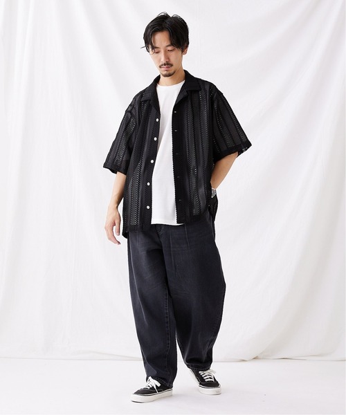 JOURNAL STANDARD（ジャーナルスタンダード）の「バルファレース オープンシャツ（シャツ/ブラウス・メンズ・ブラック/グレー/ブラウン/グリーン/ネイビー/ラスタ/イエロー/レッド・SMALL/MEDIUM/LARGE）」の20枚目の写真