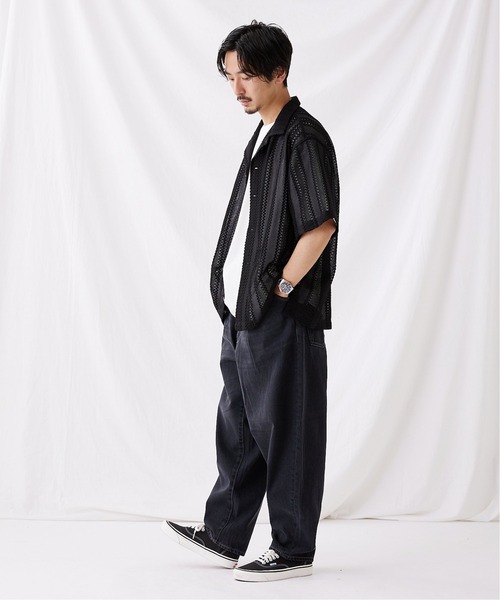 JOURNAL STANDARD（ジャーナルスタンダード）の「バルファレース オープンシャツ（シャツ/ブラウス・メンズ・ブラック/グレー/ブラウン/グリーン/ネイビー/ラスタ/イエロー/レッド・SMALL/MEDIUM/LARGE）」の21枚目の写真