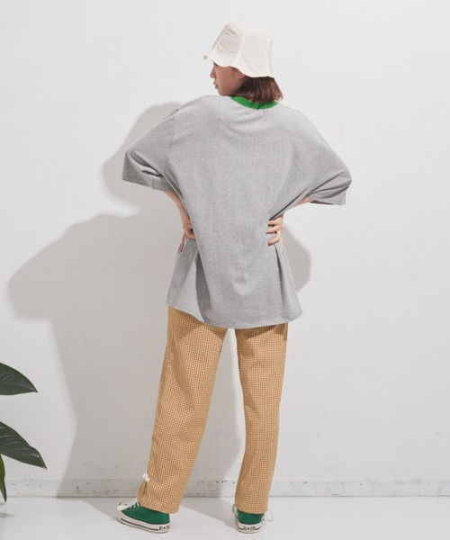 MERLOT(メルロー)の「グラフィックリンガーT(Tシャツ/カットソー・レディース・レッド/ブルー/グリーン・FREE)」の22枚目の写真