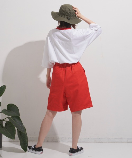 MERLOT(メルロー)の「グラフィックリンガーT(Tシャツ/カットソー・レディース・レッド/ブルー/グリーン・FREE)」の16枚目の写真