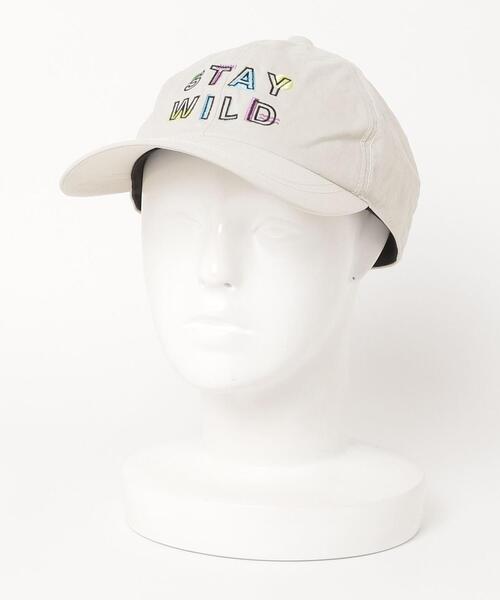 BEAVER（ビーバー）の「WHOPOP/フーポップ　STAYWILD 6PANNEL CAP　キャップ（キャップ・メンズ・ベージュ/ネイビー・FREE）」の3枚目の写真