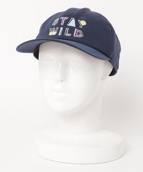 BEAVER（ビーバー）の「WHOPOP/フーポップ　STAYWILD 6PANNEL CAP　キャップ（キャップ・メンズ・ベージュ/ネイビー・FREE）」の4枚目の写真