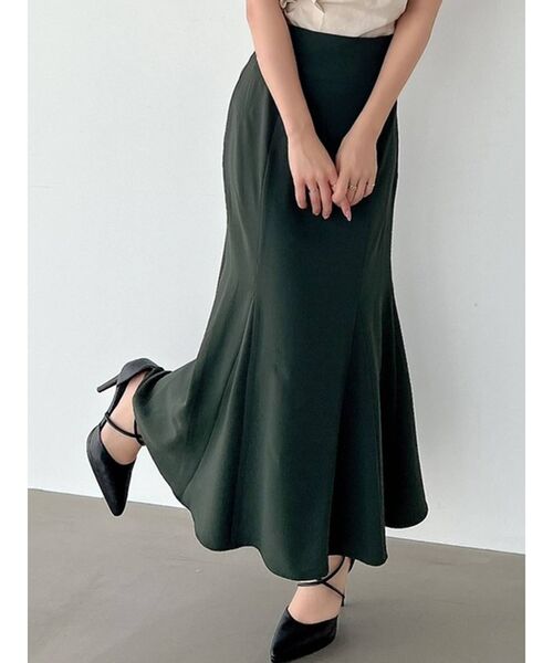 RESEXXY（リゼクシー）の「ストレッチマーメイドスカート（スカート・レディース・アイボリー/ブラック/ピンク/グリーン/ブラウン・FREE）」の5枚目の写真