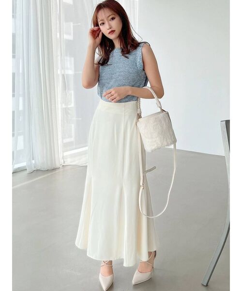 RESEXXY（リゼクシー）の「ストレッチマーメイドスカート（スカート・レディース・アイボリー/ブラック/ピンク/グリーン/ブラウン・FREE）」の18枚目の写真