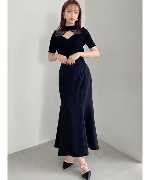 RESEXXY（リゼクシー）の「ストレッチマーメイドスカート（スカート・レディース・アイボリー/ブラック/ピンク/グリーン/ブラウン・FREE）」の20枚目の写真