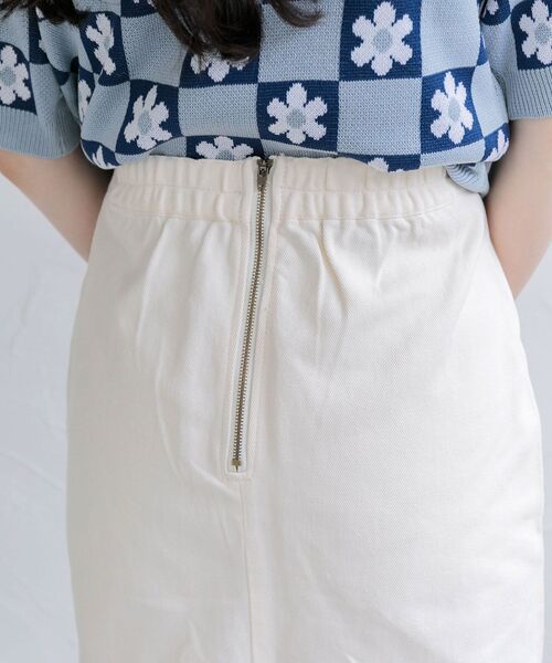 ems excite（エムズエキサイト）の「ベーカーミニSK（スカート・レディース・アイボリー/パープル/ブラック・FREE）」の11枚目の写真