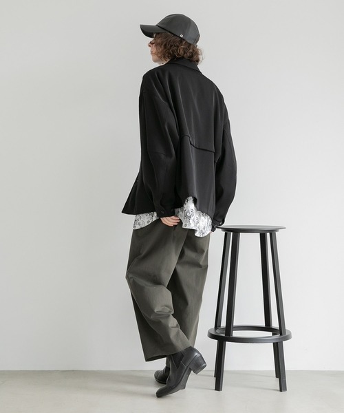 HARE(ハレ)の「サイドゴアヒールブーツ(HARE)(ブーツ・メンズ・ブラック・MEDIUM/LARGE)」の3枚目の写真