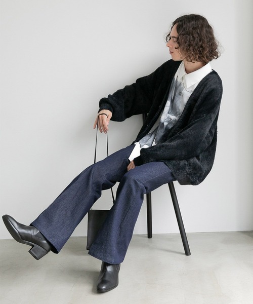 HARE(ハレ)の「サイドゴアヒールブーツ(HARE)(ブーツ・メンズ・ブラック・MEDIUM/LARGE)」の5枚目の写真