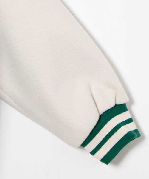 WEGO（ウィゴー）の「WEGO/ラインリブスタジャン（スタジャン・レディース・ブラック/グリーン・FREE）」の21枚目の写真