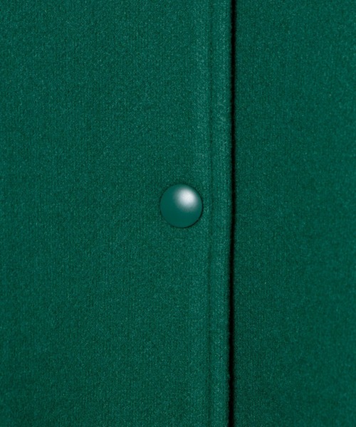 WEGO（ウィゴー）の「WEGO/ラインリブスタジャン（スタジャン・レディース・ブラック/グリーン・FREE）」の5枚目の写真