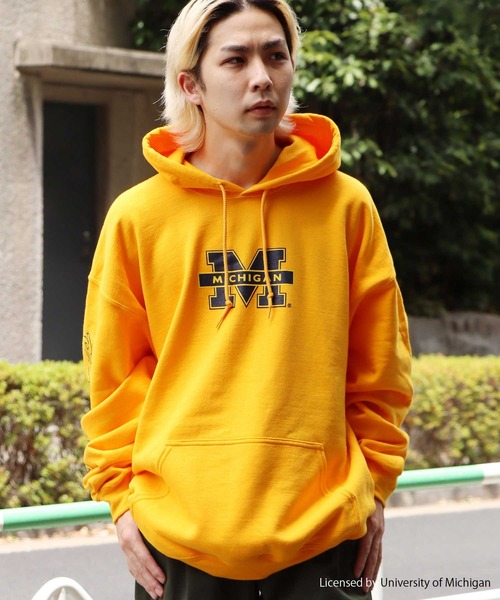セール】ROOPTOKYO別注:UNIVERSITY OF MICHIGAN HOODIE プル