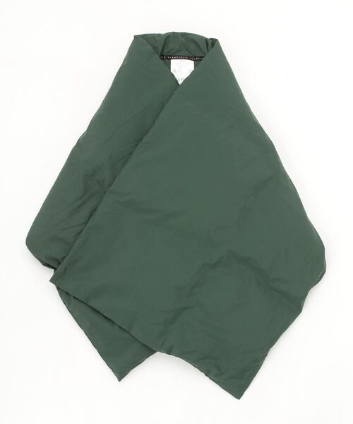 my beautiful landlet(マイビューティフルランドレット)の「【my beautiful landlet】 nylon taslan taffeta/kawada down stall(ストール/ショール・メンズ・ブラック/ネイビー/ブルー/グリーン・FREE)」の16枚目の写真