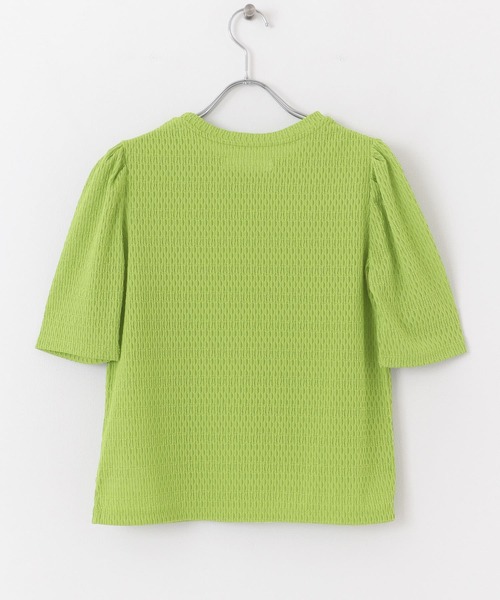 URBAN RESEARCH（アーバンリサーチ）の「カットレースパフTシャツ（Tシャツ/カットソー・レディース・ブラック/オフホワイト/グリーン・FREE）」の12枚目の写真