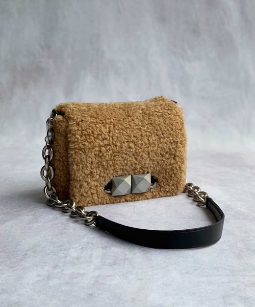 ASH（アッシュ）の「【FELIA BIS】ファーミニショルダーバッグ（ショルダーバッグ・レディース・ブラウン・ONE SIZE）」の3枚目の写真