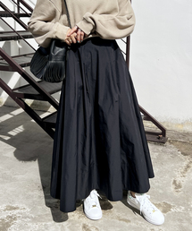 Spick & Span | ≪予約≫ヘビータフタタックボリュームスカート(スカート)