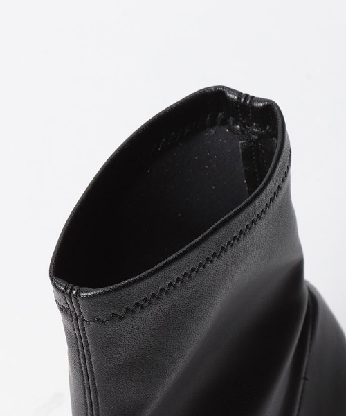 FABIO RUSCONI(ファビオルスコーニ)の「【FABIO RUSCONI(ファビオルスコーニ)】ショートブーツ(ブーツ・レディース・ブラック/ベージュ・38/37/36)」の6枚目の写真