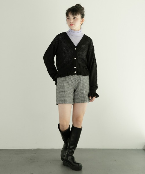 GLOBAL WORK(グローバルワーク)の「モテシャレロングブーツ/AND YUA ANY/344220(ブーツ・キッズ・ブラック・S/M/L)」の16枚目の写真