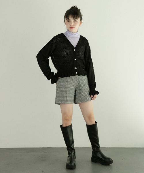 GLOBAL WORK(グローバルワーク)の「モテシャレロングブーツ/AND YUA ANY/344220(ブーツ・キッズ・ブラック・S/M/L)」の8枚目の写真
