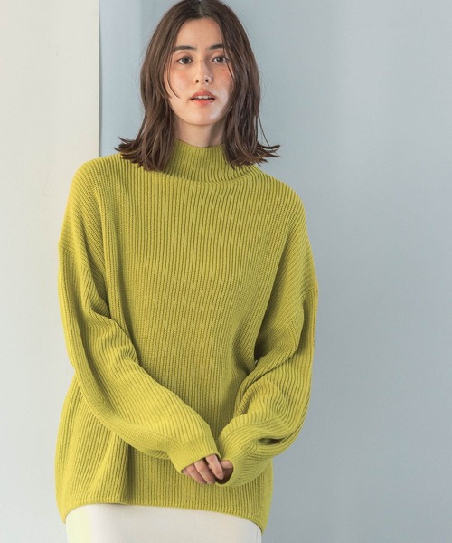 LeSommet様 LEPSIM（レプシィム）の「7ゲージボトルネック満たされニット