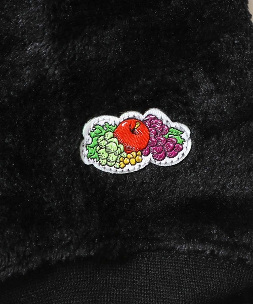 FRUIT OF THE LOOM（フルーツオブザルーム）の「FRUIT OF THE LOOM/フルーツオブザルーム ボアUネックワンピース 長袖ワンピース（ワンピース・レディース・ベージュ/カーキ/ブラック・S/M/L）」の9枚目の写真