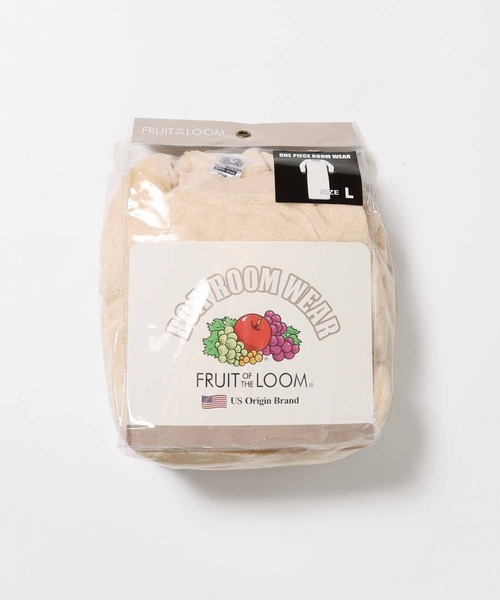 FRUIT OF THE LOOM（フルーツオブザルーム）の「FRUIT OF THE LOOM/フルーツオブザルーム ボアUネックワンピース 長袖ワンピース（ワンピース・レディース・ベージュ/カーキ/ブラック・S/M/L）」の15枚目の写真