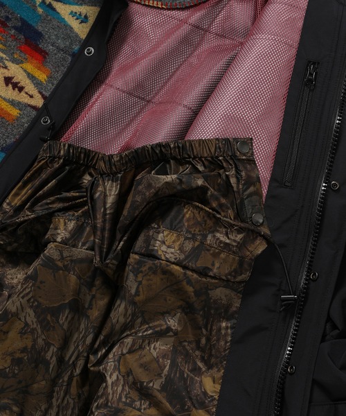 JUNYA WATANABE MAN（ジュンヤワタナベマン）の「PENDELTON Wネーム ECWCS パーカー（ミリタリージャケット・メンズ・ブラック系その他・XS/S/M）」の6枚目の写真